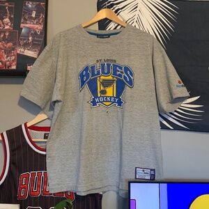 Vintage St Lous Blues Tee